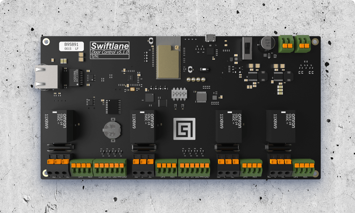 Swiftlane door controller hardware 5.1