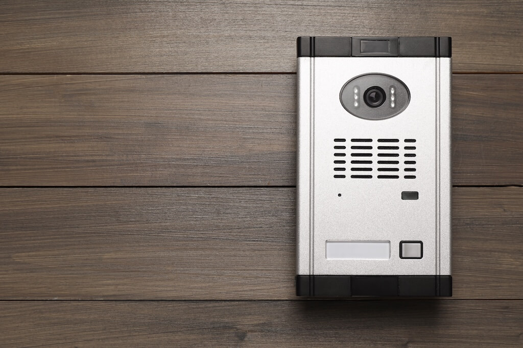 Modern intercom system with camera