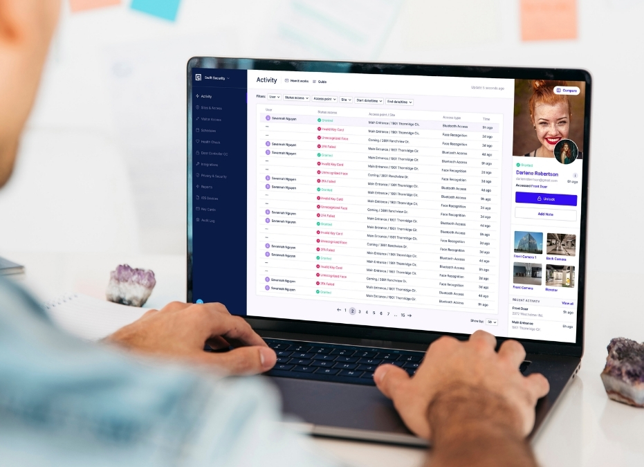 using centralized management system