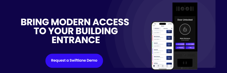Modern access control banner