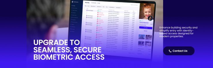 biometric access banner