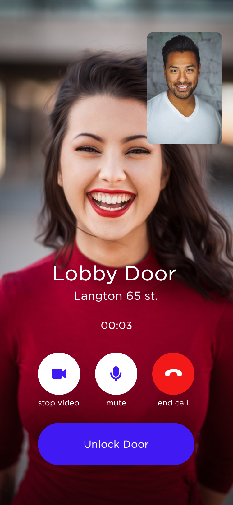 video intercom call