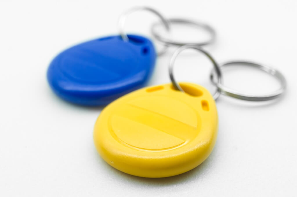 RFID tag key chain