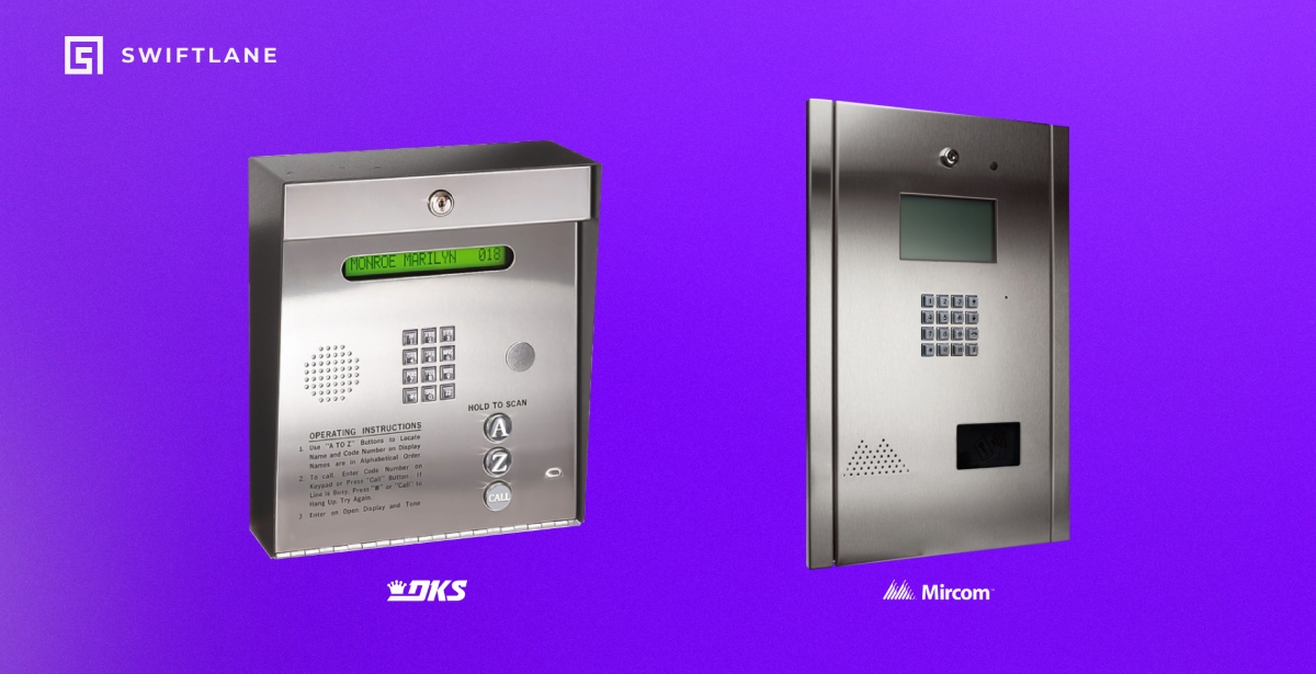 mircom v/s doorking intercom system
