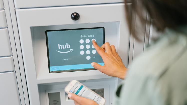 Resident access for amazon locker hubs