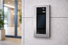 Aiphone IXG intercom at building entrance