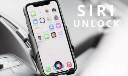 using siri-based voice unlock from inside a car