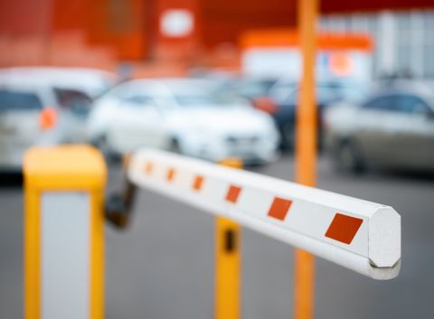 Swiftlane access control for parking gates