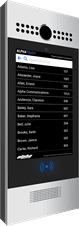 alphatouch video intercom system with door release