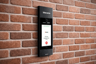 Bticino Linea 5000 intercom on brick wall