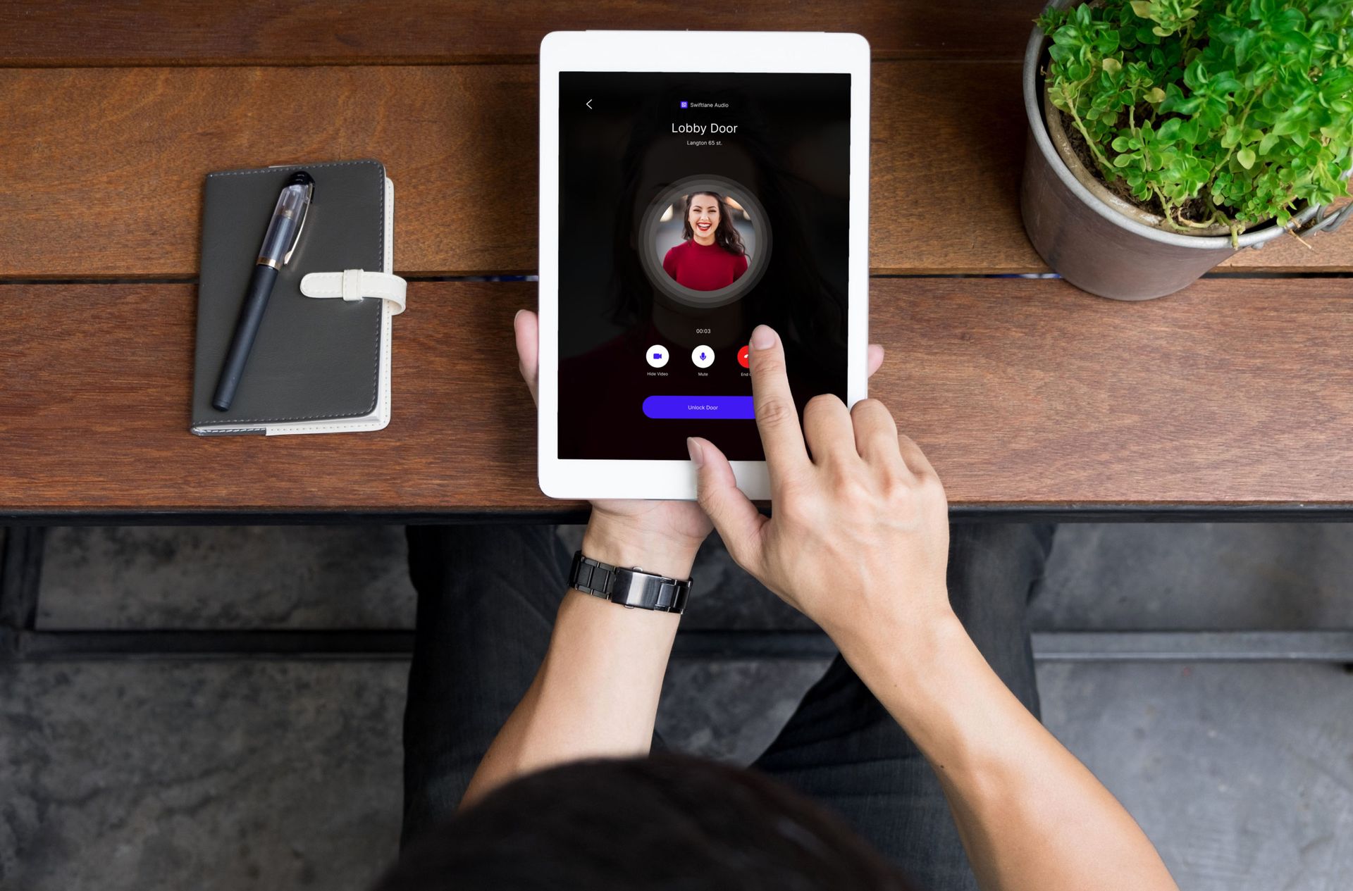 Swiftlane virtual front desk intercom