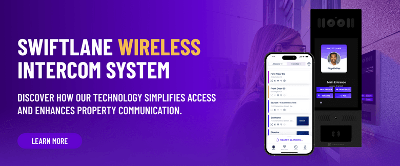 swiftlane wireless intercom system