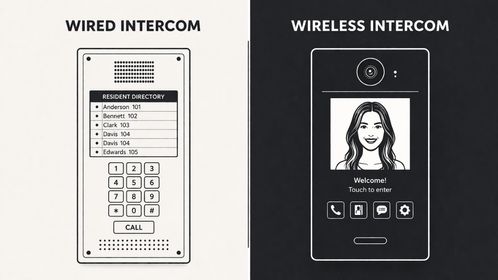 Wired vs Wireless Intercom Cost: A Complete Buyer’s Guide for Multifamily Buildings