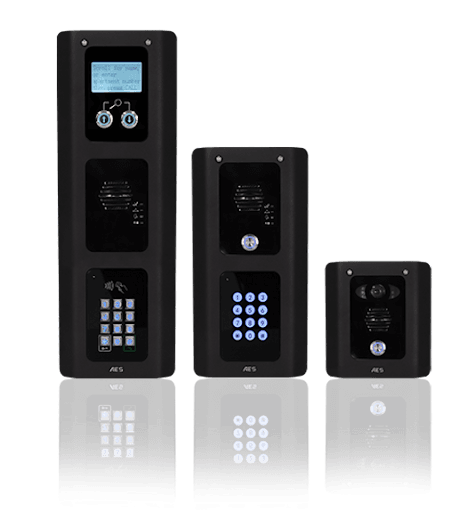 AES telephone entry system