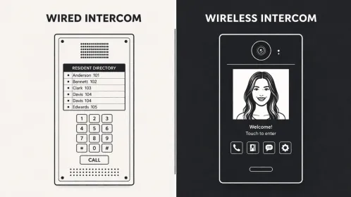 Wired vs Wireless Intercom Cost: A Complete Buyer’s Guide for Multifamily Buildings