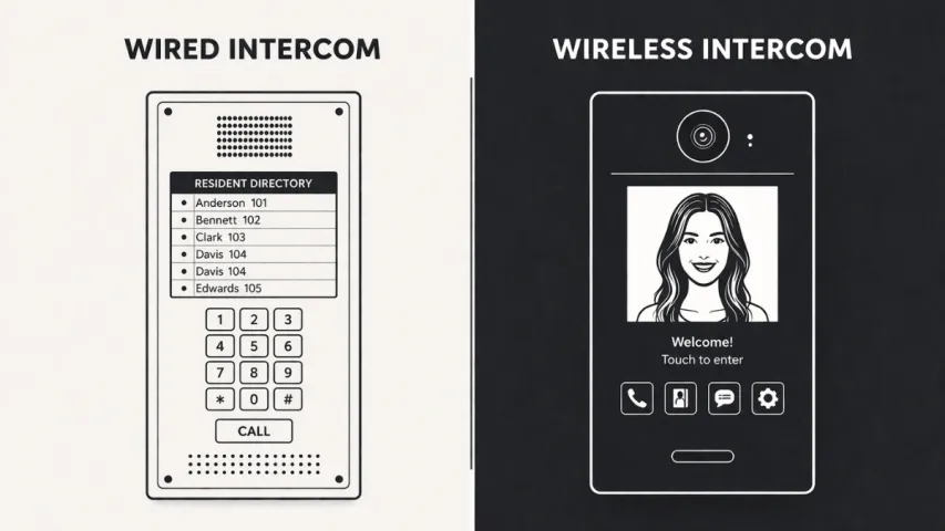 Wired vs Wireless Intercom Cost: A Complete Buyer’s Guide for Multifamily Buildings