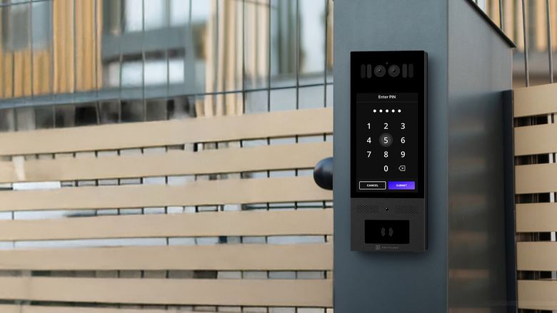 commercial gate entry system